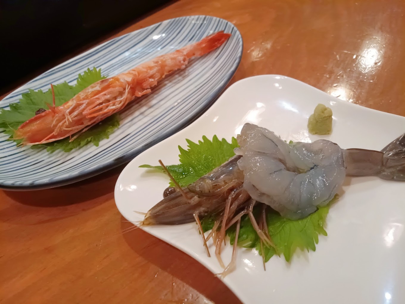 宮古市の海鮮居酒屋山水の天使のエビ