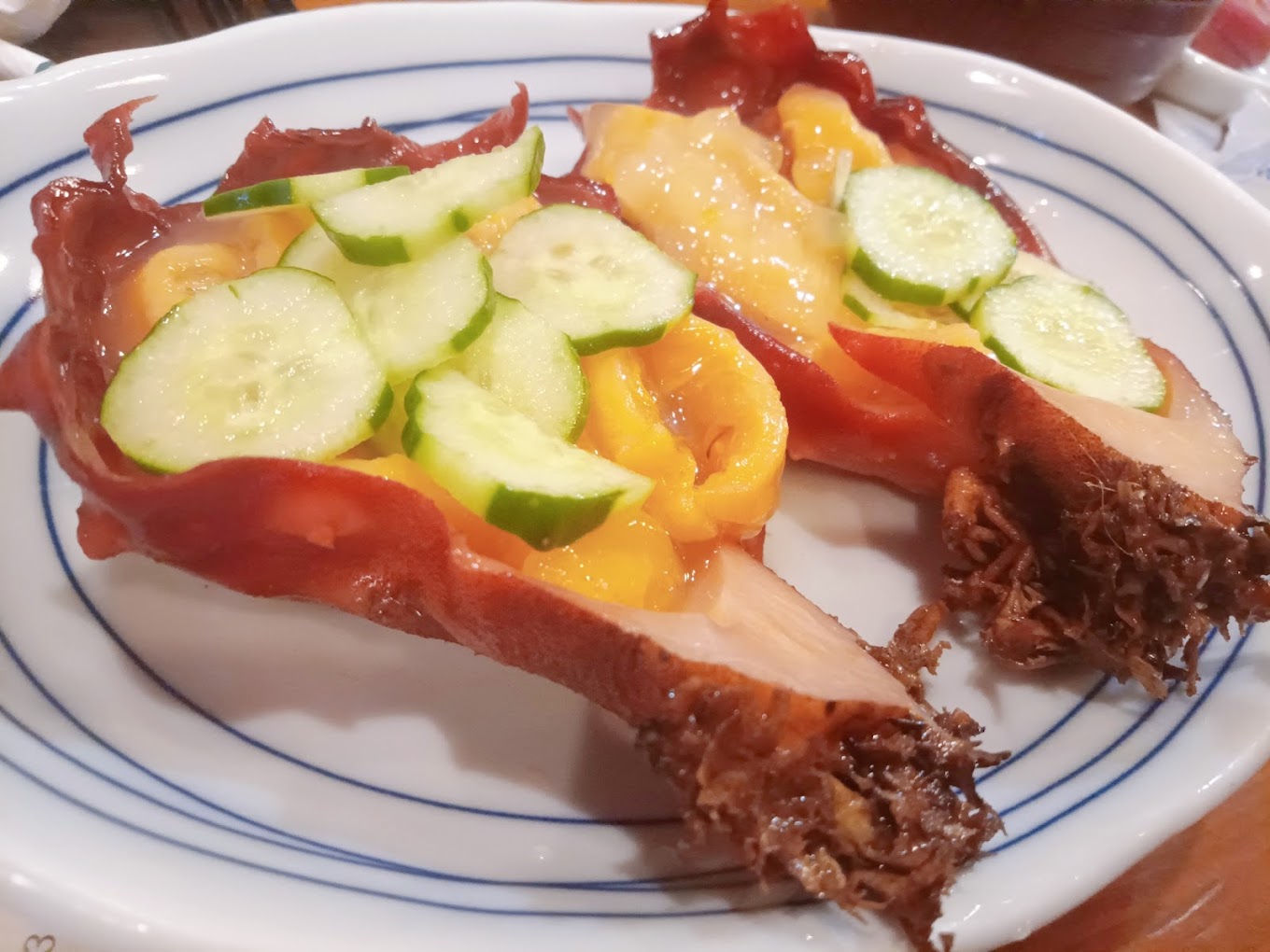 宮古市の海鮮居酒屋山水のホヤ料理