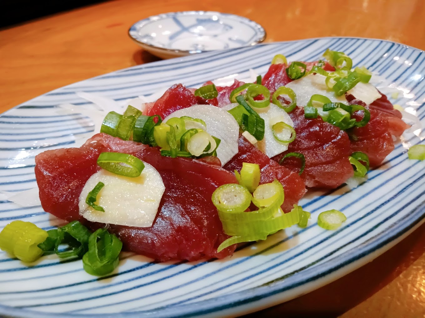 宮古市の海鮮居酒屋山水のカツオのたたき