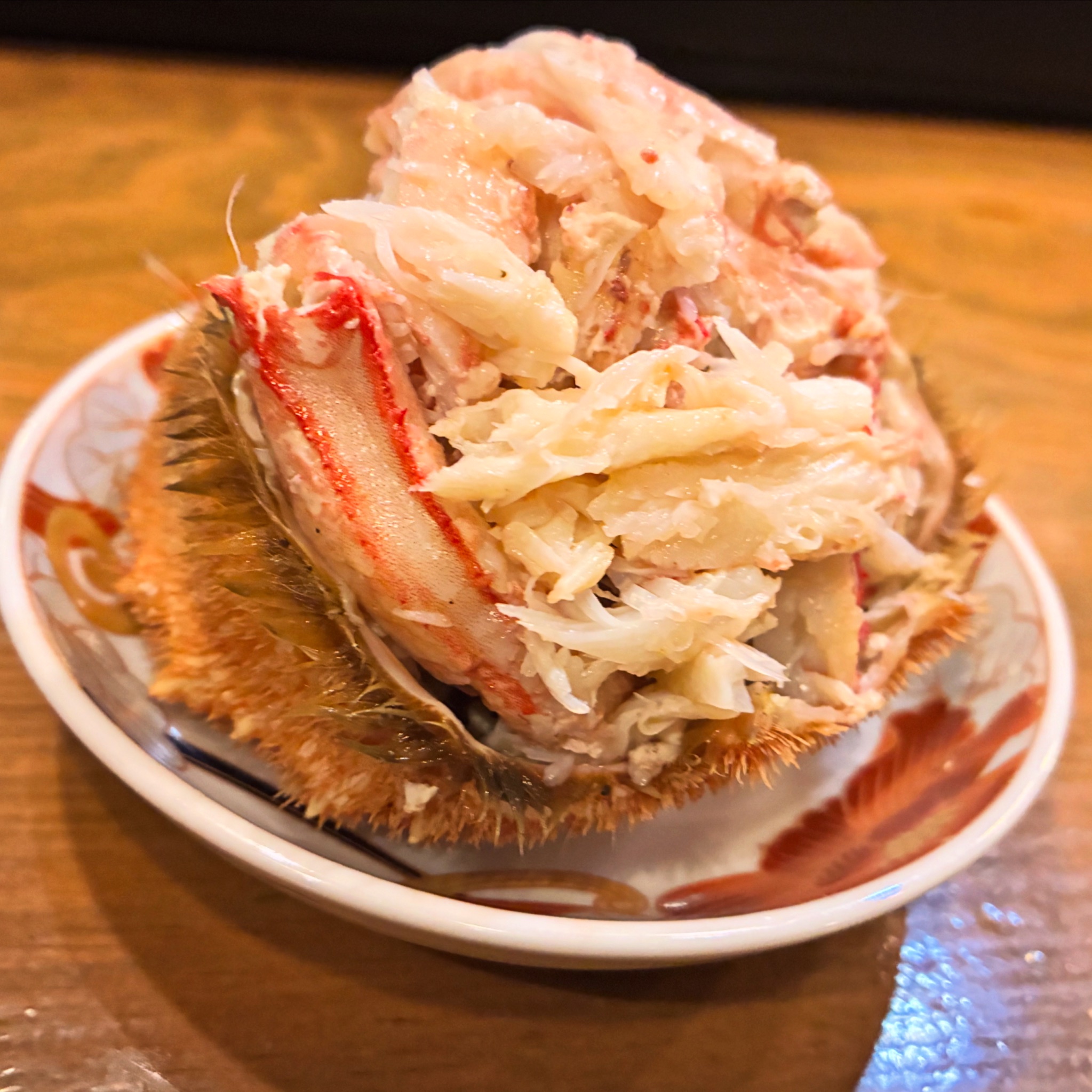 宮古市の海鮮居酒屋山水の毛ガニ料理