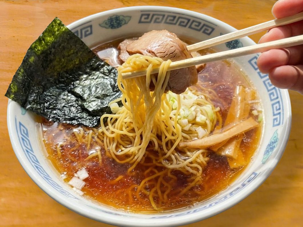宮古市の海鮮居酒屋山水のラーメン